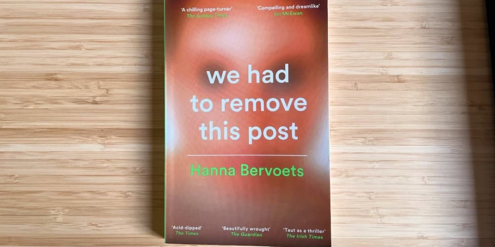 Cover of we had to remove this post