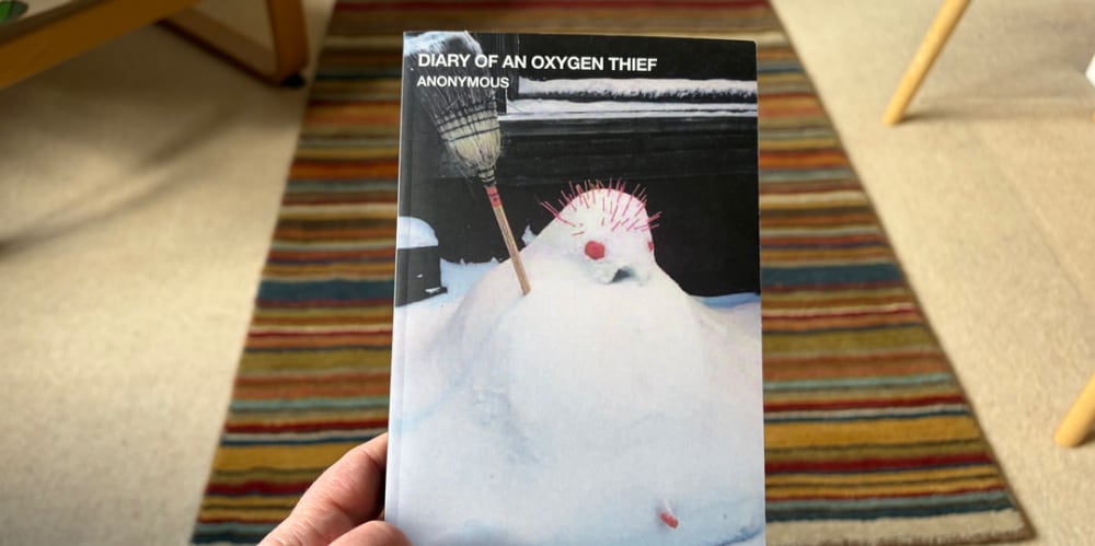 Cover of Diary of an Oxygen Thief